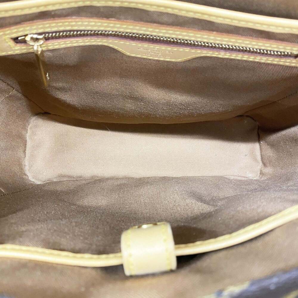 LOUIS VUITTON Authentic Brown Monogram Tote Bag - Picture 4 of 10